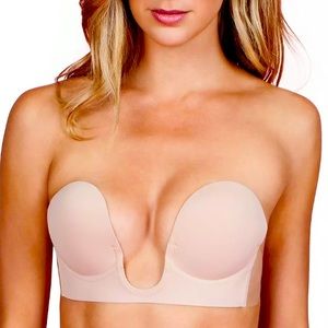 Shimera U Plunge Underwire Bra Backless,Strapless